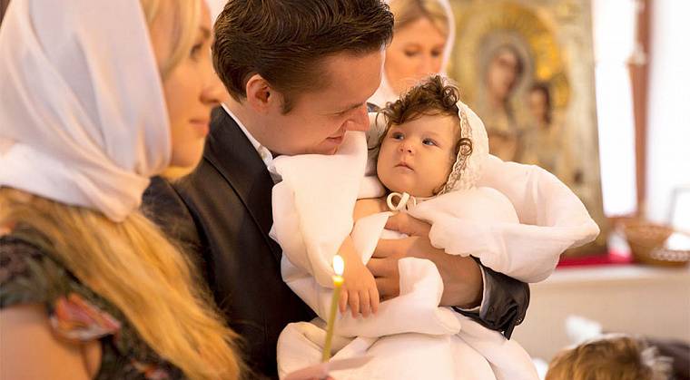 Молитвы при крещении ребенка: для крестных, молитва символ веры