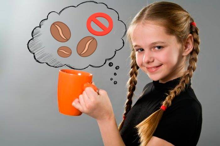 Со скольки лет можно пить кофе ребёнку? польза и вред кофе для детей