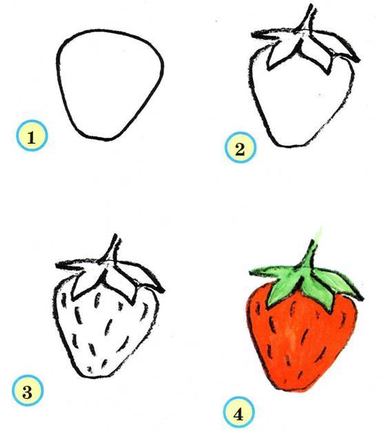 Как рисовать фруктами и овощами: 10 шагов