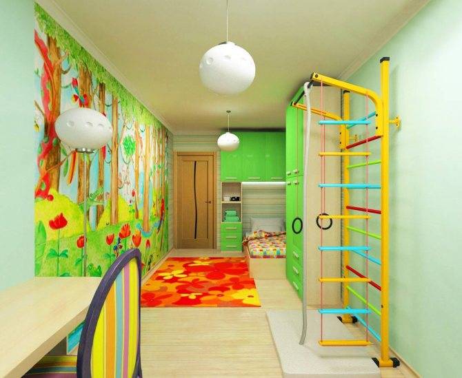 Как обустроить детскую комнату для двух детей