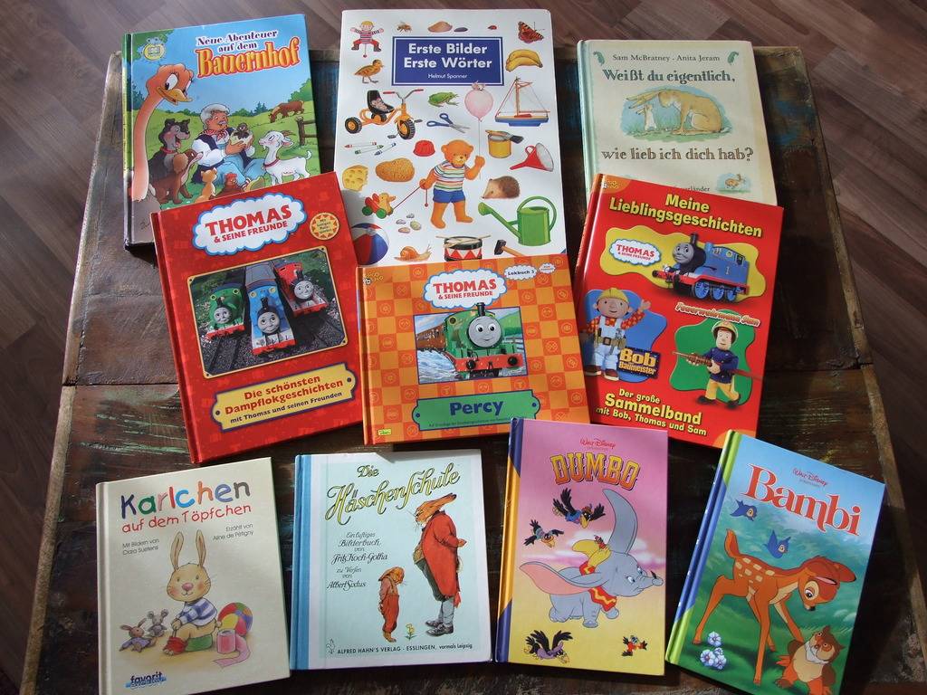 50 лучших книг для детей до 3 лет