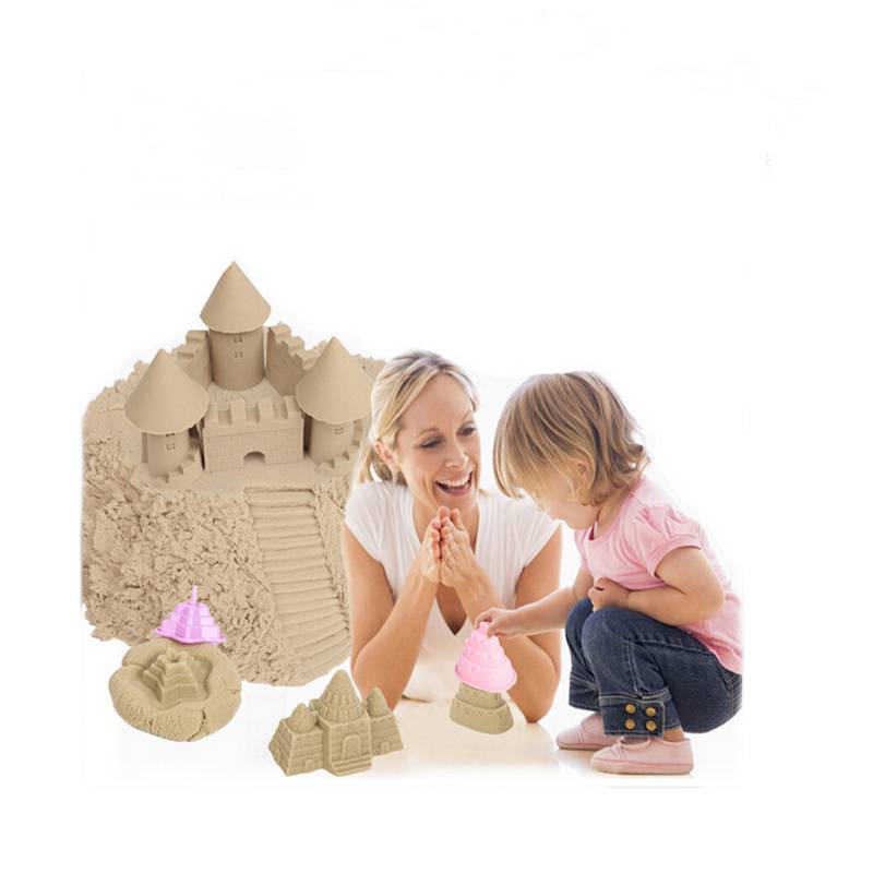 Игры с кинетическим песком для детей