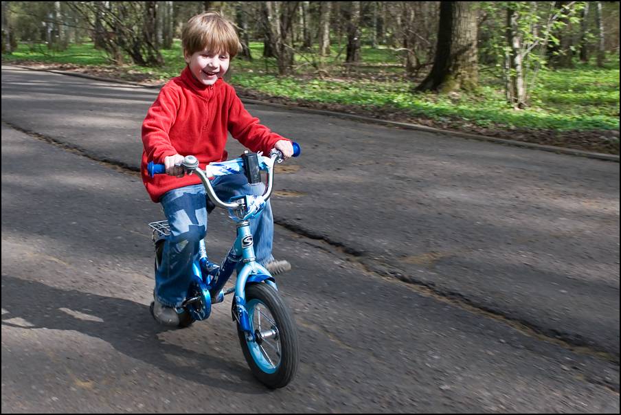 Как я научил ребенка ездить на велосипеде