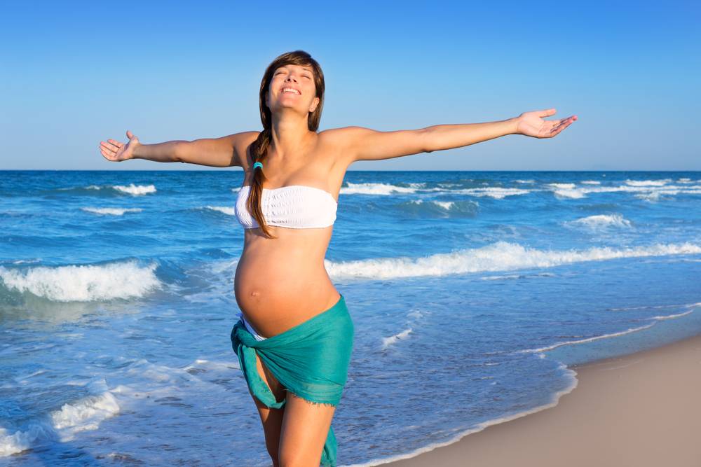 Можно ли ехать отдыхать на море в третьем триместре беременности?