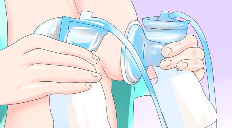 Как пользоваться ручным молокоотсосом: как собрать и правильно сцеживать