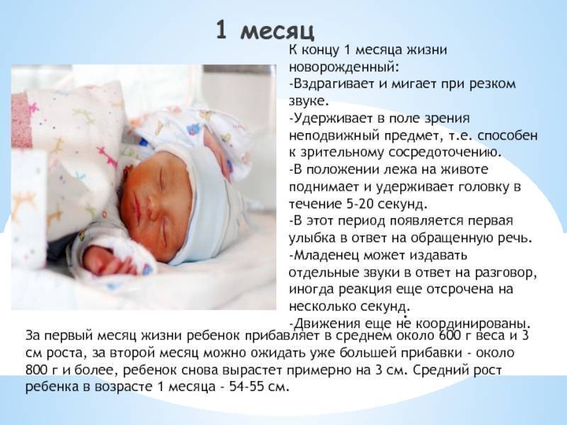Развитие нервной системы ребенка в первые недели жизни: от рождения до 1 месяца