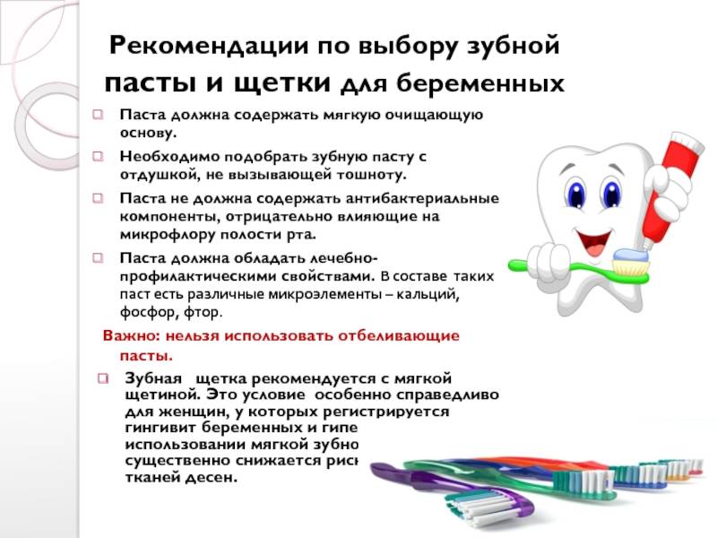 Выбор зубной пасты