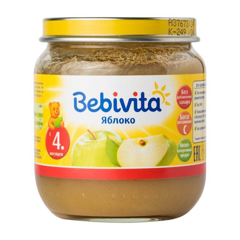 Фруктовое пюре для первого прикорма своими руками: рецепт
