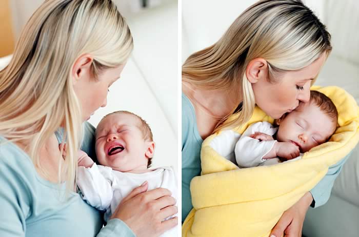 Как укачать новорожденного и грудного ребенка спать правильно
