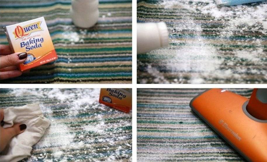 Как избавиться от запаха мочи на ковре?
