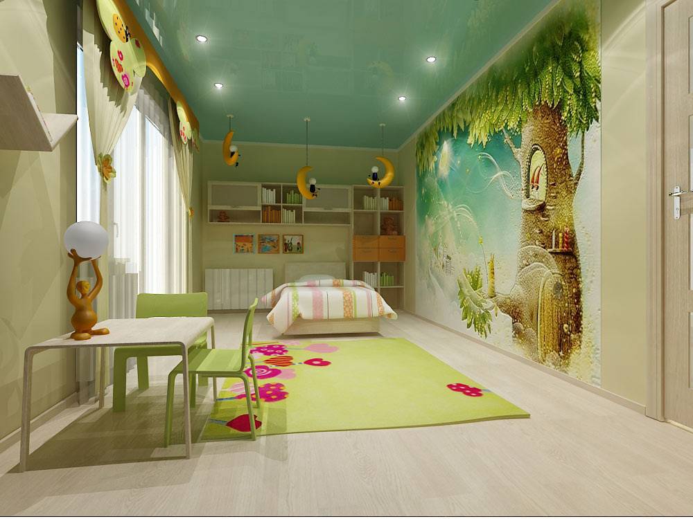 Фотообои для детской комнаты – цветные мотивы и лучшие идеи для оформления стен (80 фото)