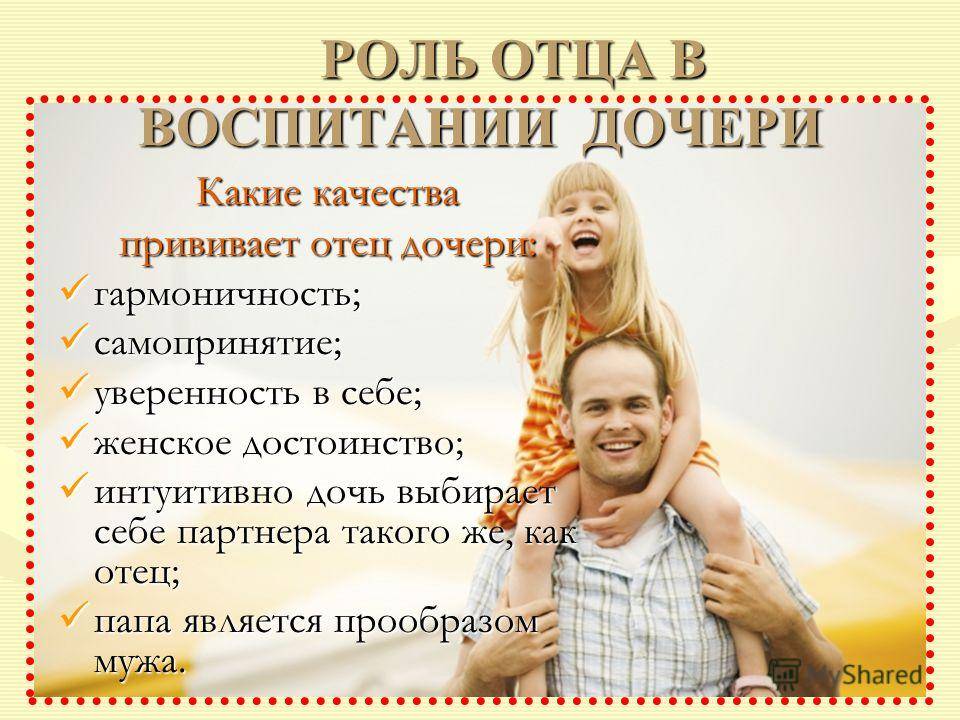 Что должен отец дочери. Рол отца в воспитание дочери. Роль папы в воспитании дочери. Роль отца в воспитании ребенка. Важность отца в воспитании детей.