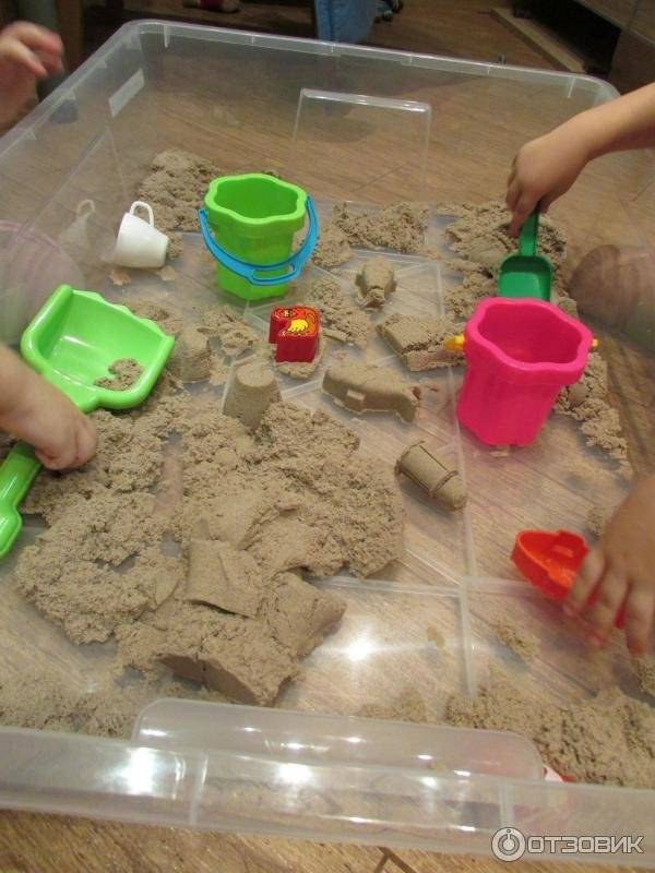 Как сделать кинетический песок за пару минут: домашние рецепты, инструкции и правила безопасности
