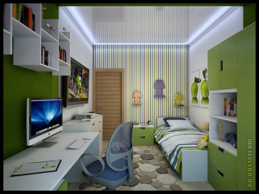 Детская комната для двоих детей (68 фото): дизайн-проекты, идеи обустройства | «покажу»