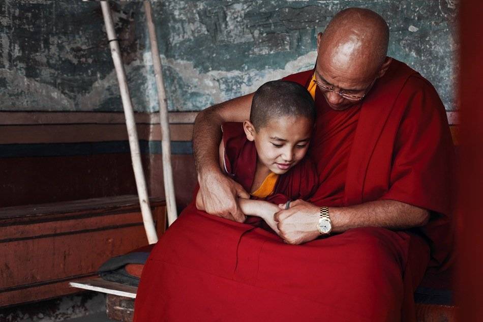 Воспитание ребенка в тибетских традициях