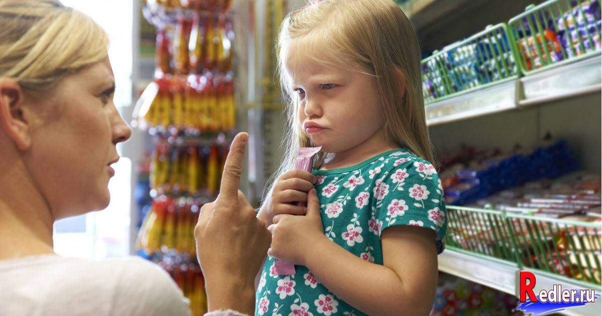 Что делать во время детской истерики в магазине