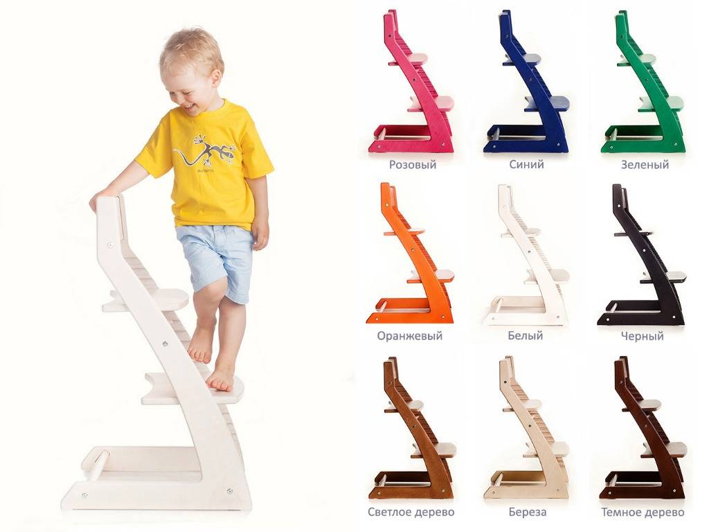 40 моделей стульев для школьников, которые регулируются по высоте