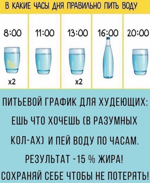Сколько нужно пить воды?