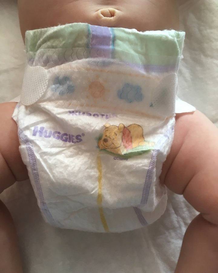 Как правильно одеть подгузник новорожденному — инструкция