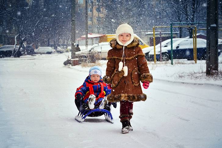 Прогулка с ребенком 4 года