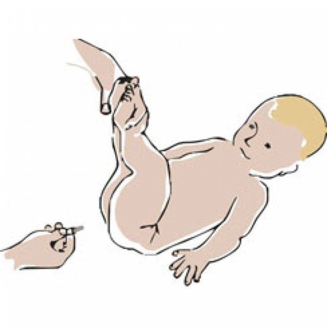 Как сделать клизму новорожденному ребенку в домашних условиях