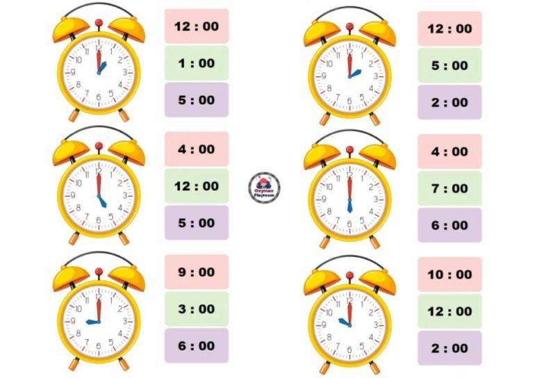 Как научить ребенка понимать время по часам - обучение понятиям "час", "минута", "секунда"