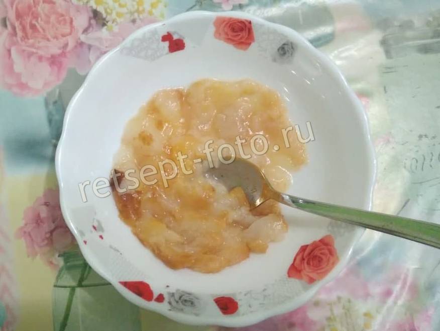 Грушевое пюре для грудничка: пошаговый рецепт с фото