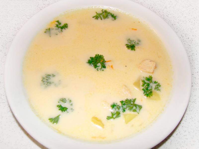 Сырный суп для ребенка 1 года: рецепты приготовления