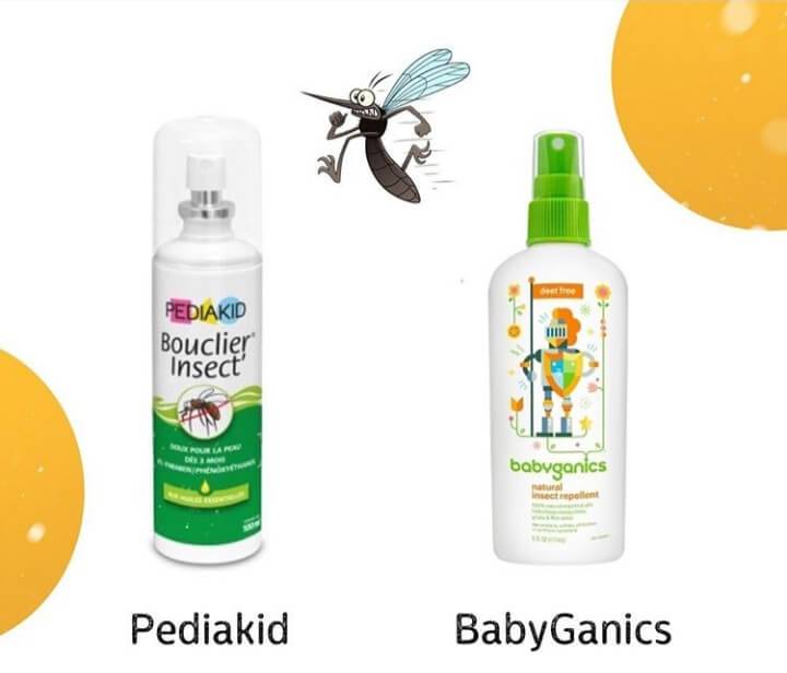 Средства защиты от комаров для малышей до 1 года