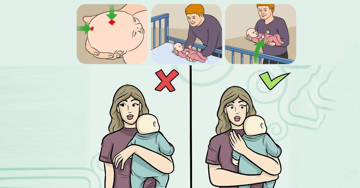 Как держать новорожденного столбиком: сколько, правильно после кормления