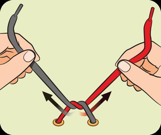 Как научить ребенка завязывать шнурки?