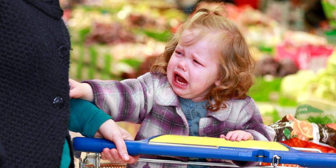 Ребенок закатил истерику в магазине. что делать? мнения психологов