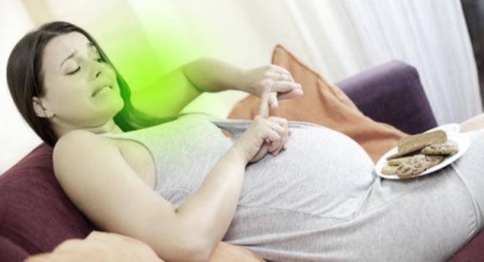 Отрыжка при беременности на ранних и поздних сроках: причины явления и способы борьбы