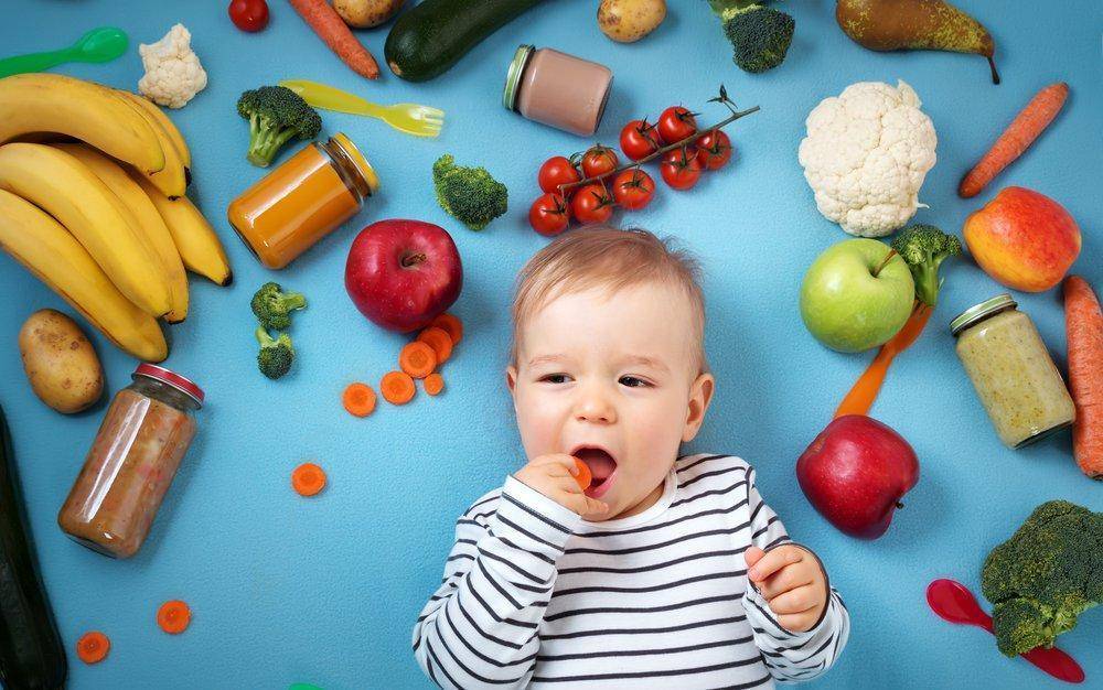 Список полезных и запрещенных продуктов питания для детей до 3 лет