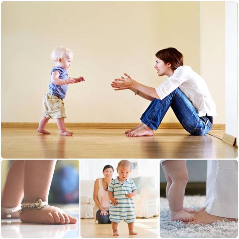 Как научить ребёнка ходить: первые шаги с поддержкой и самостоятельно
