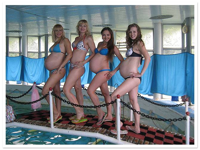 Можно ли беременным в аквапарк