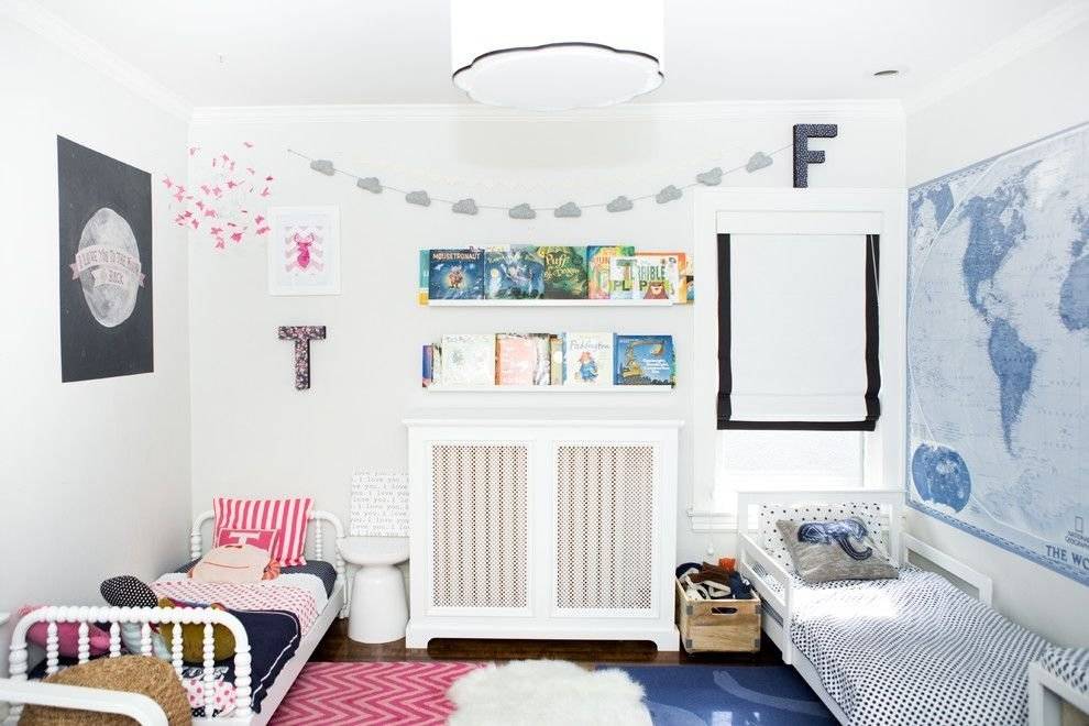 Оформление детской комнаты для девочки или мальчика в скандинавском стиле