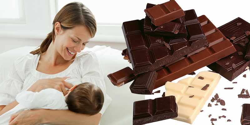 Шоколад при грудном вскармливании: польза или вред?