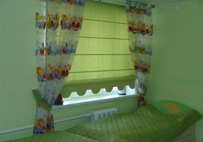 Шторы в детскую комнату (50 реальных фото) - оригинальные идеи