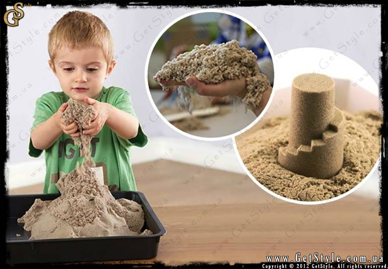 "что такое кинетический песок?"