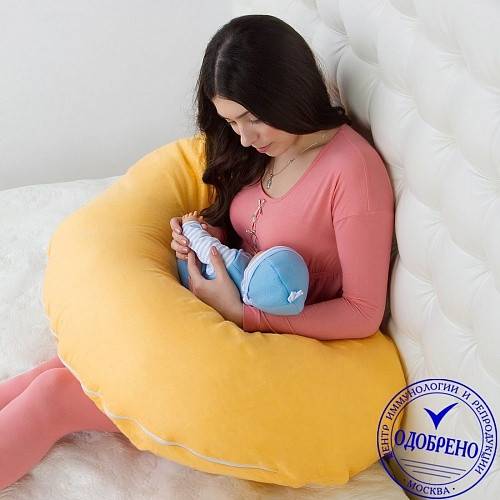 Подушки для беременных и удобного кормления грудного ребенка