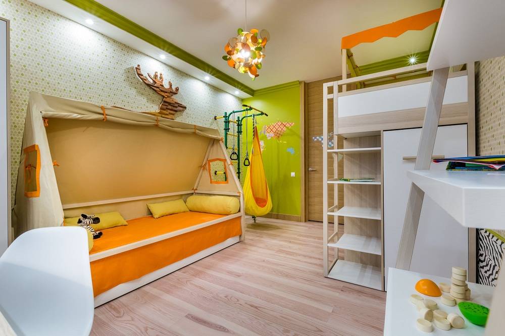 Детская 8 кв. м.: обзор самых грамотных решений и вариантов оформления детской комнаты