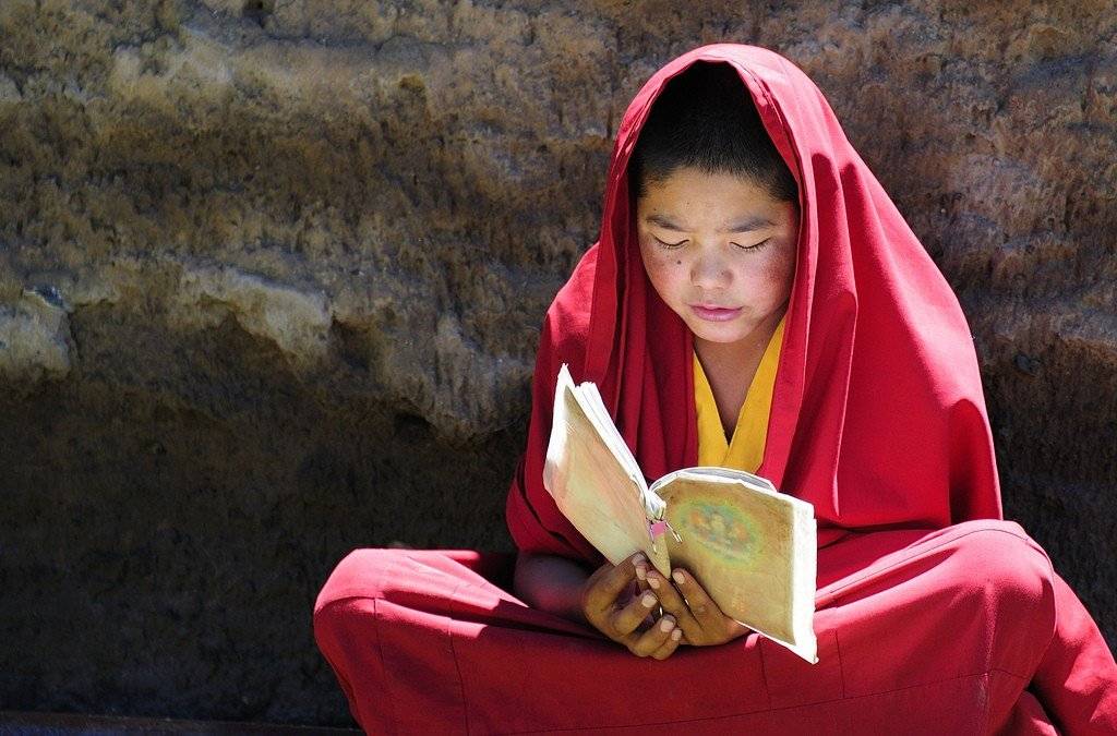 Воспитание детей в тибете.