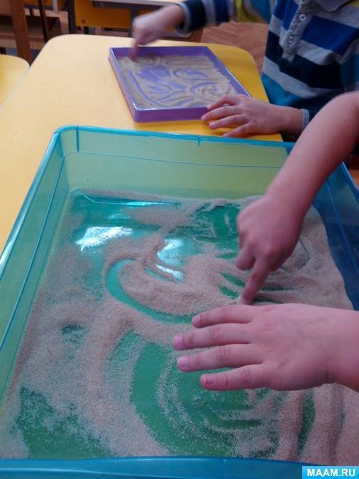 Песочная терапия для детей дошкольного возраста, игры, занятия
