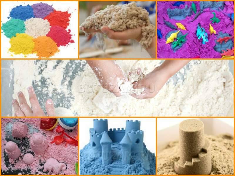 Что такое кинетический песок: состав, плюсы и минусы
