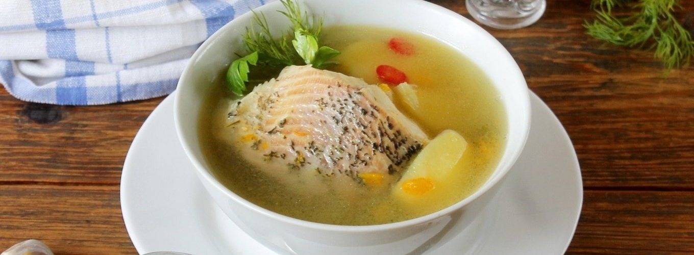 Рыбный суп из трески для детей
