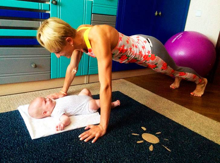 Фитнес для мам и малышей: упражнения, особенности, преимущества таких занятий