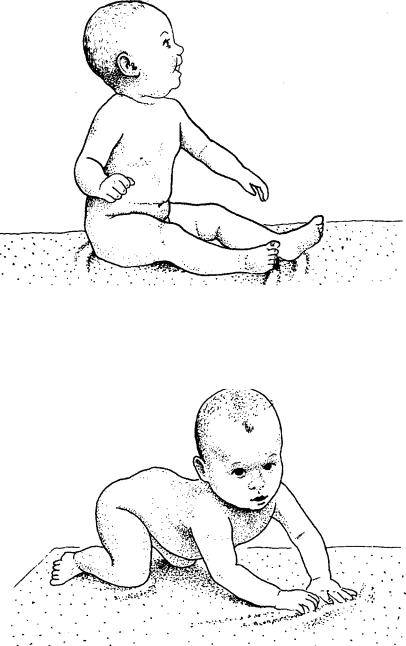 Как научить малыша садиться из положения лежа- рецепт пошаговый с фото