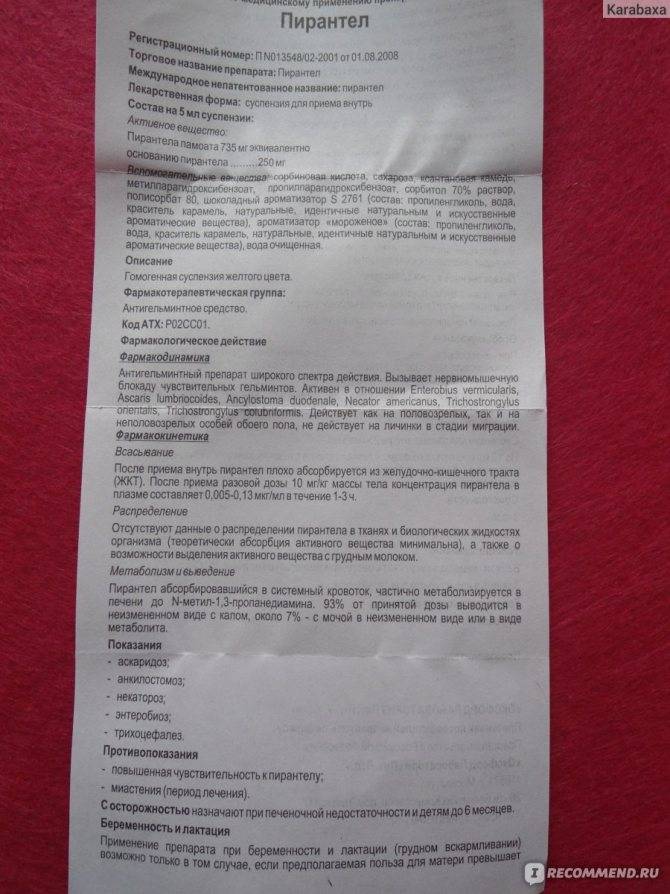 Пирантел в волгограде