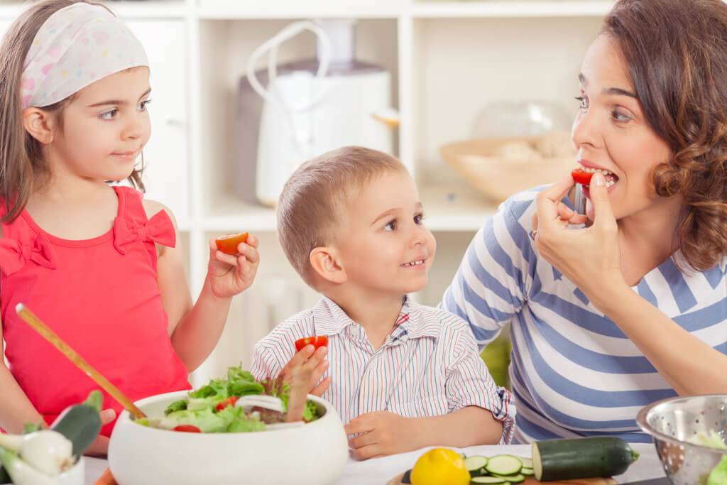 Овощи в рационе ребёнка